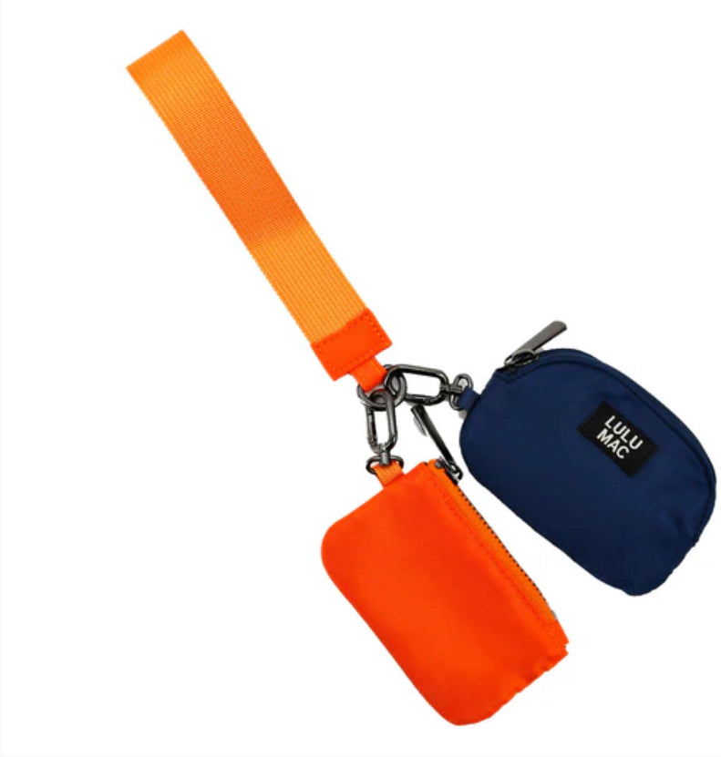 Lulu MAC Double Pouch Wristlet- 7 Colors