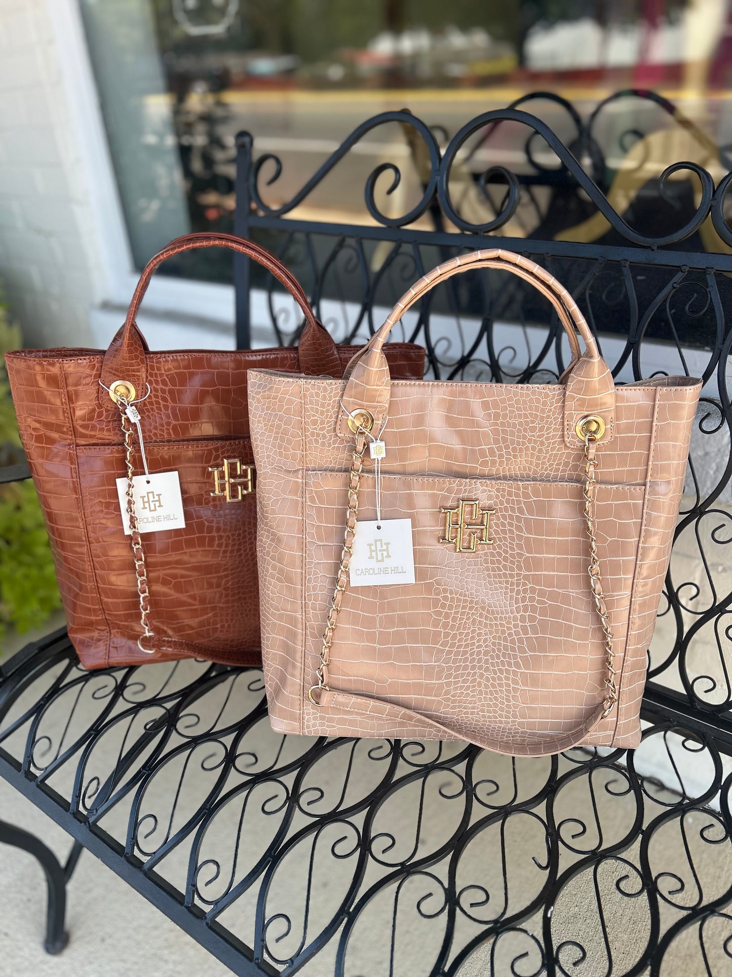 Caroline Hill Kinzley Tote- 2 Colors