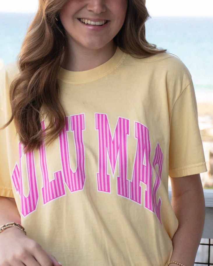 Lulu MAC Butter Yellow Tee