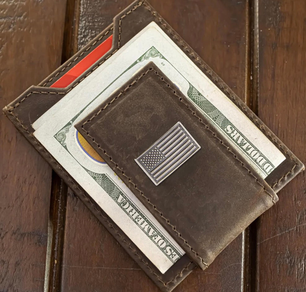 Magnetic Fold Wallets- 7 Styles