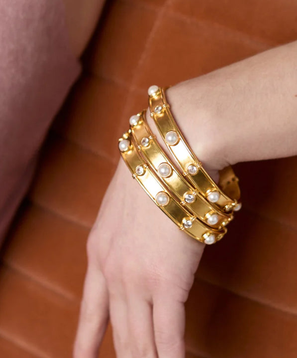 Tribeca Bangle Pearl