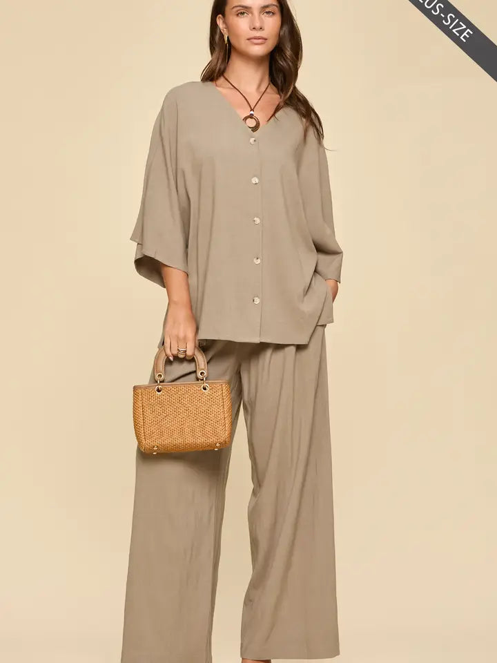 Lazy Linen Set (multi-color/sizes)