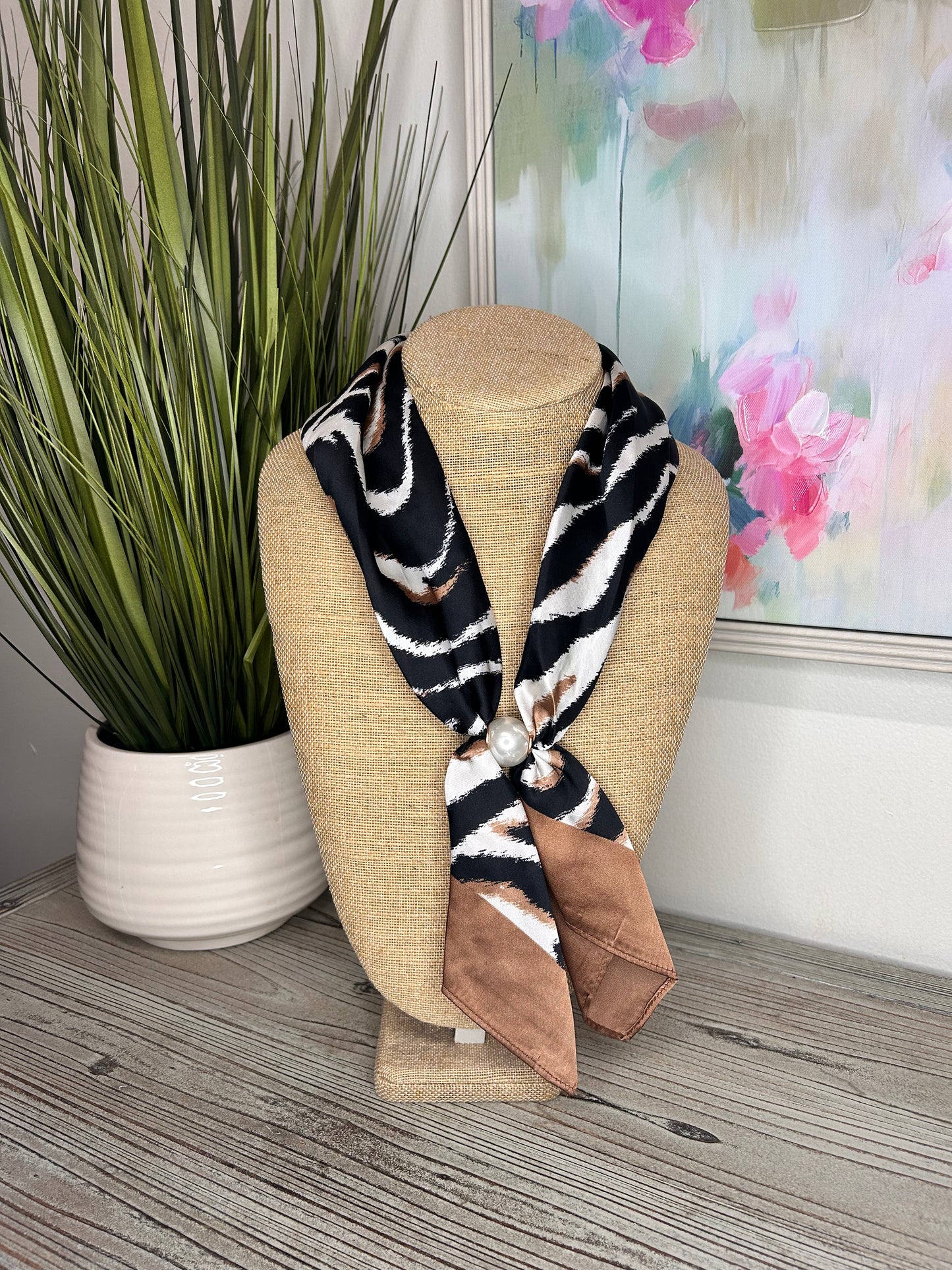 Magnetic Scarf Necklaces- 22 Printed Patterns