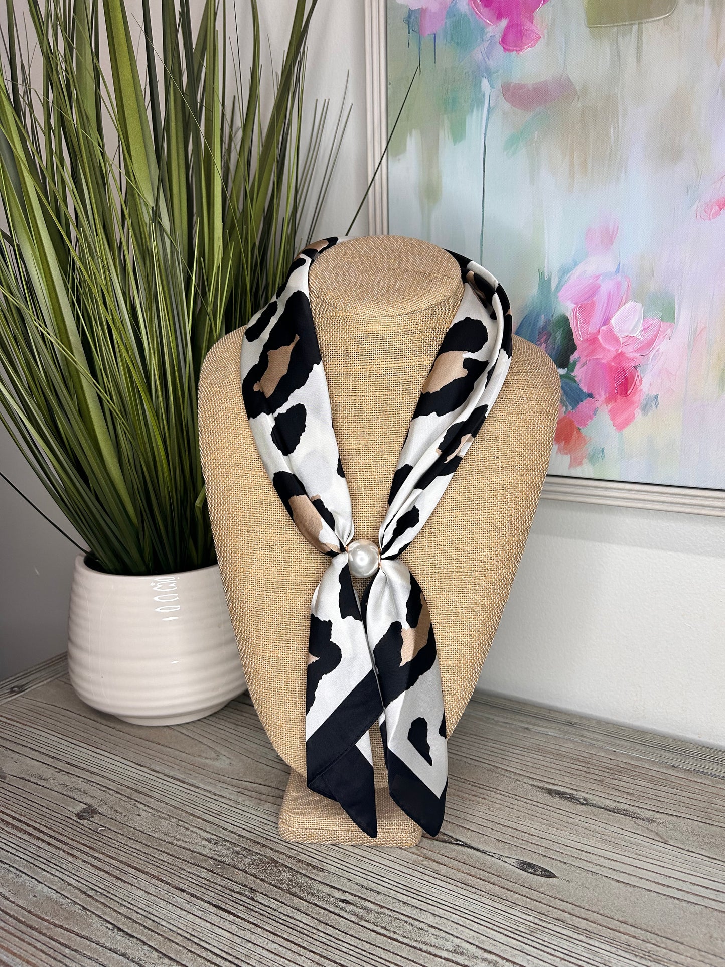 Magnetic Scarf Necklaces- 22 Printed Patterns