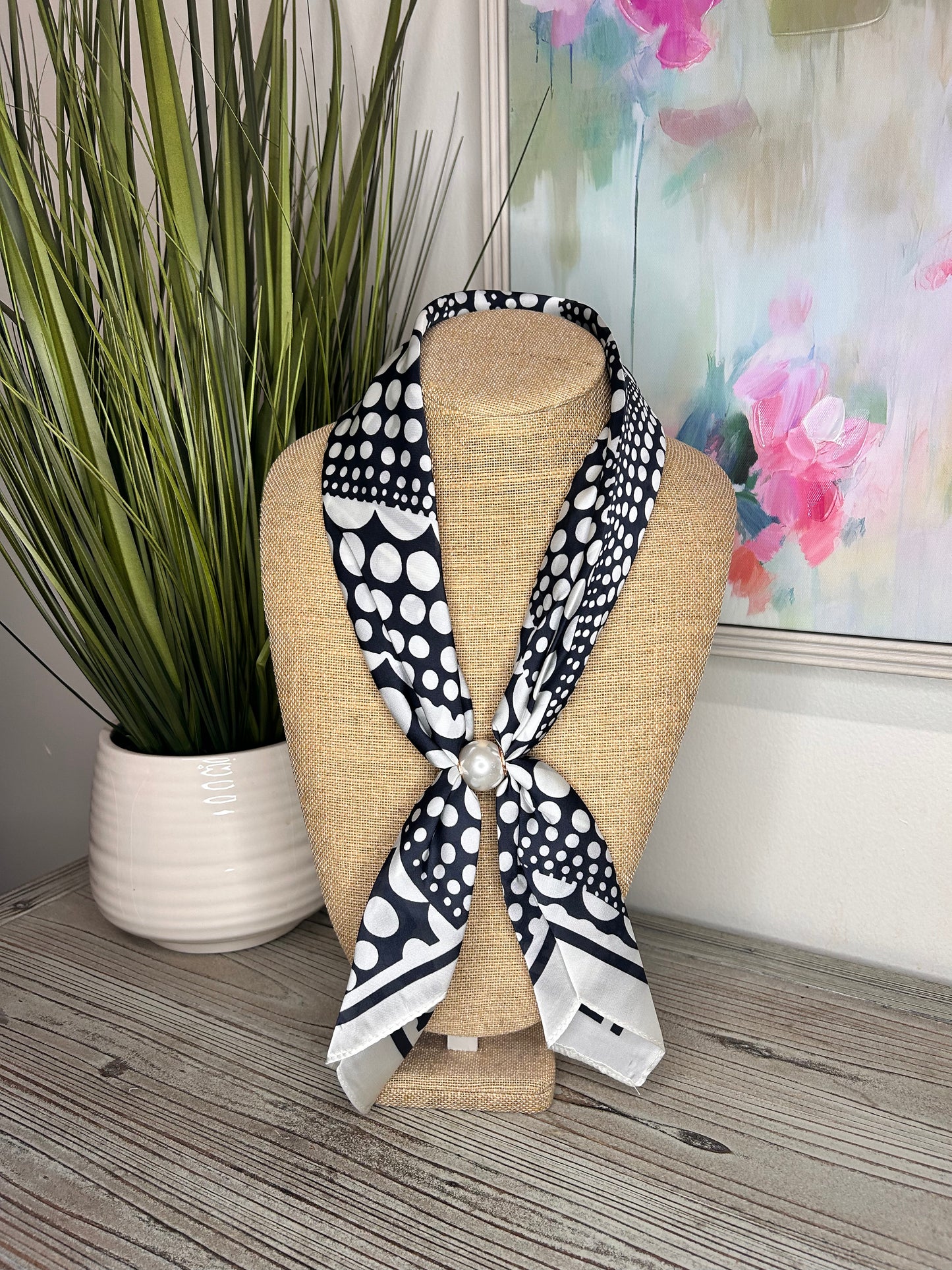 Magnetic Scarf Necklaces- 22 Printed Patterns