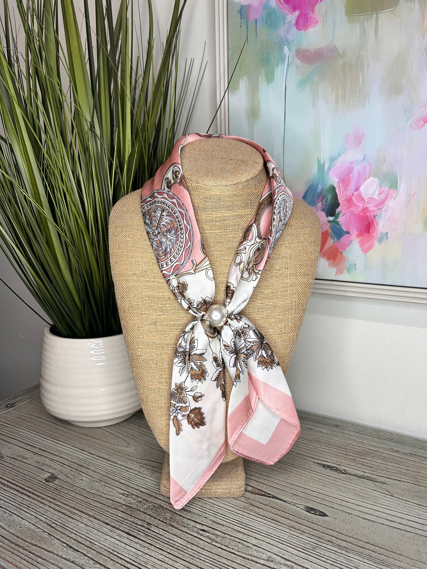 Magnetic Scarf Necklaces- 22 Printed Patterns