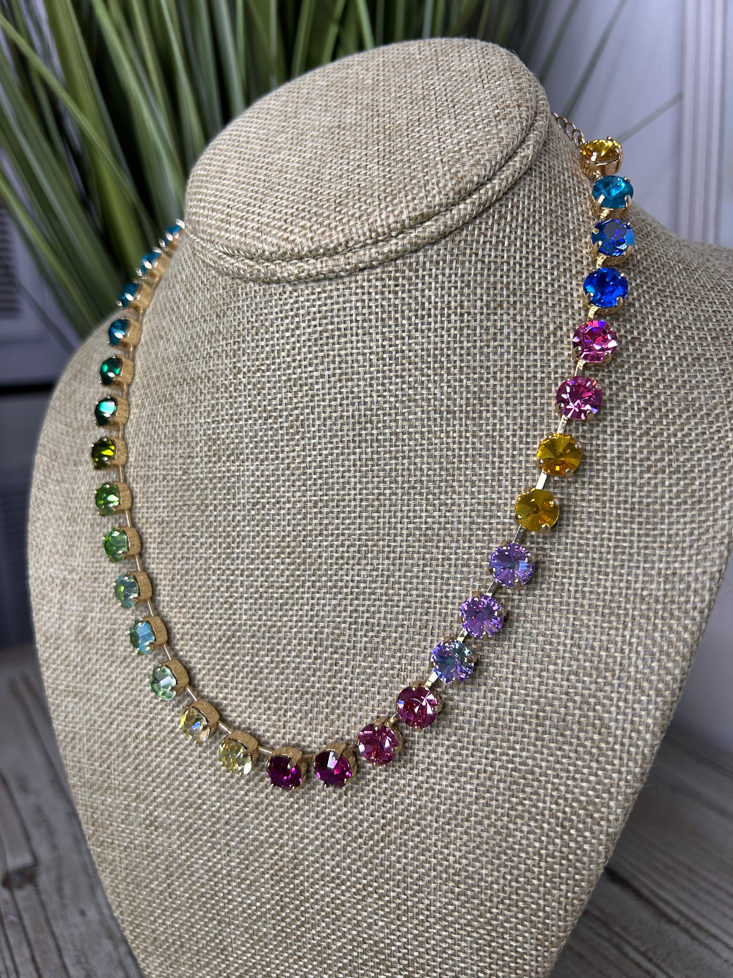 Colorful Gemstone Necklace