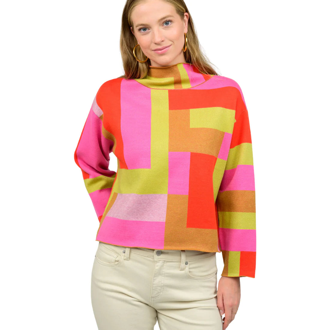 Ivy Jane Color Block Sweater