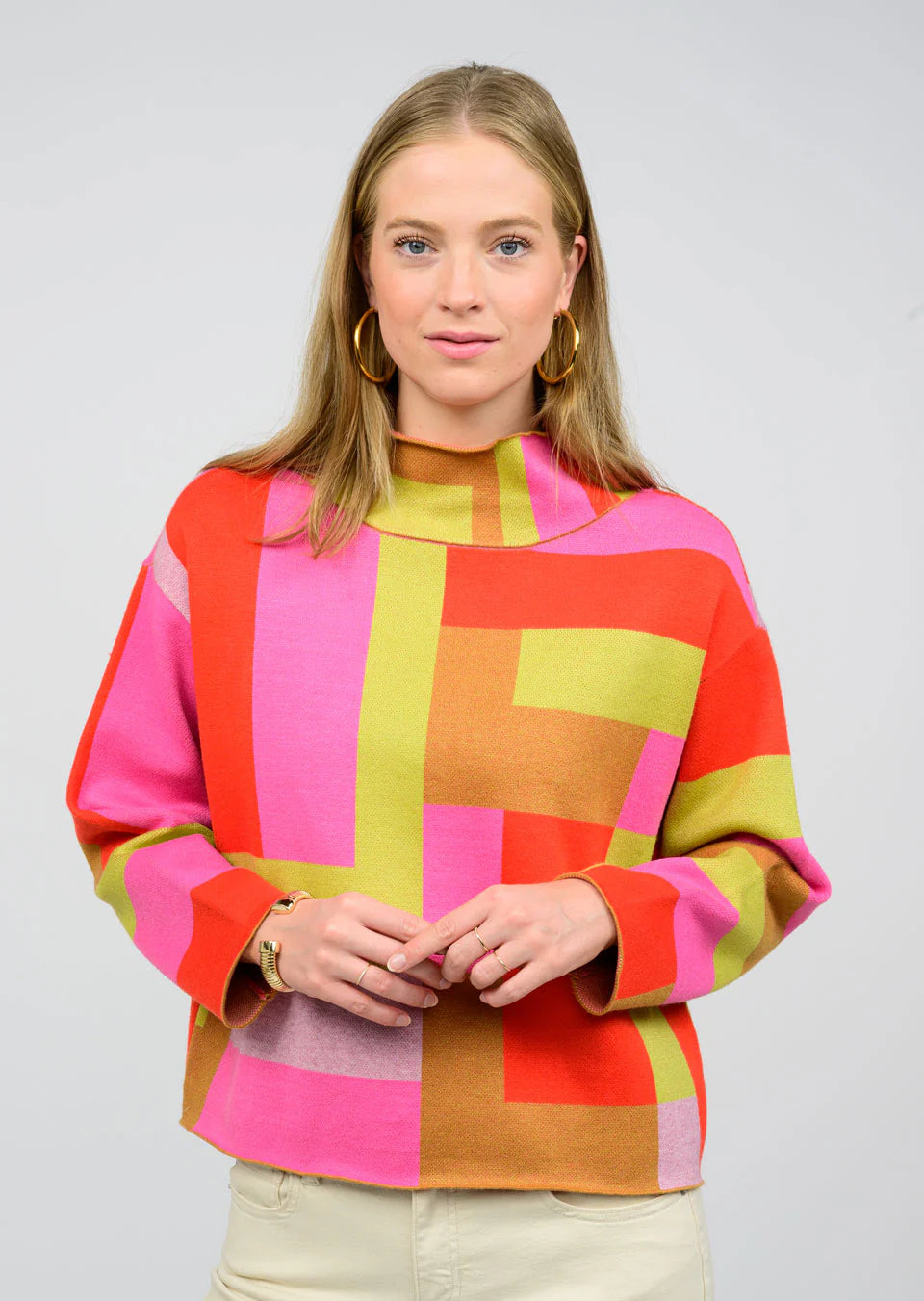 Ivy Jane Color Block Sweater