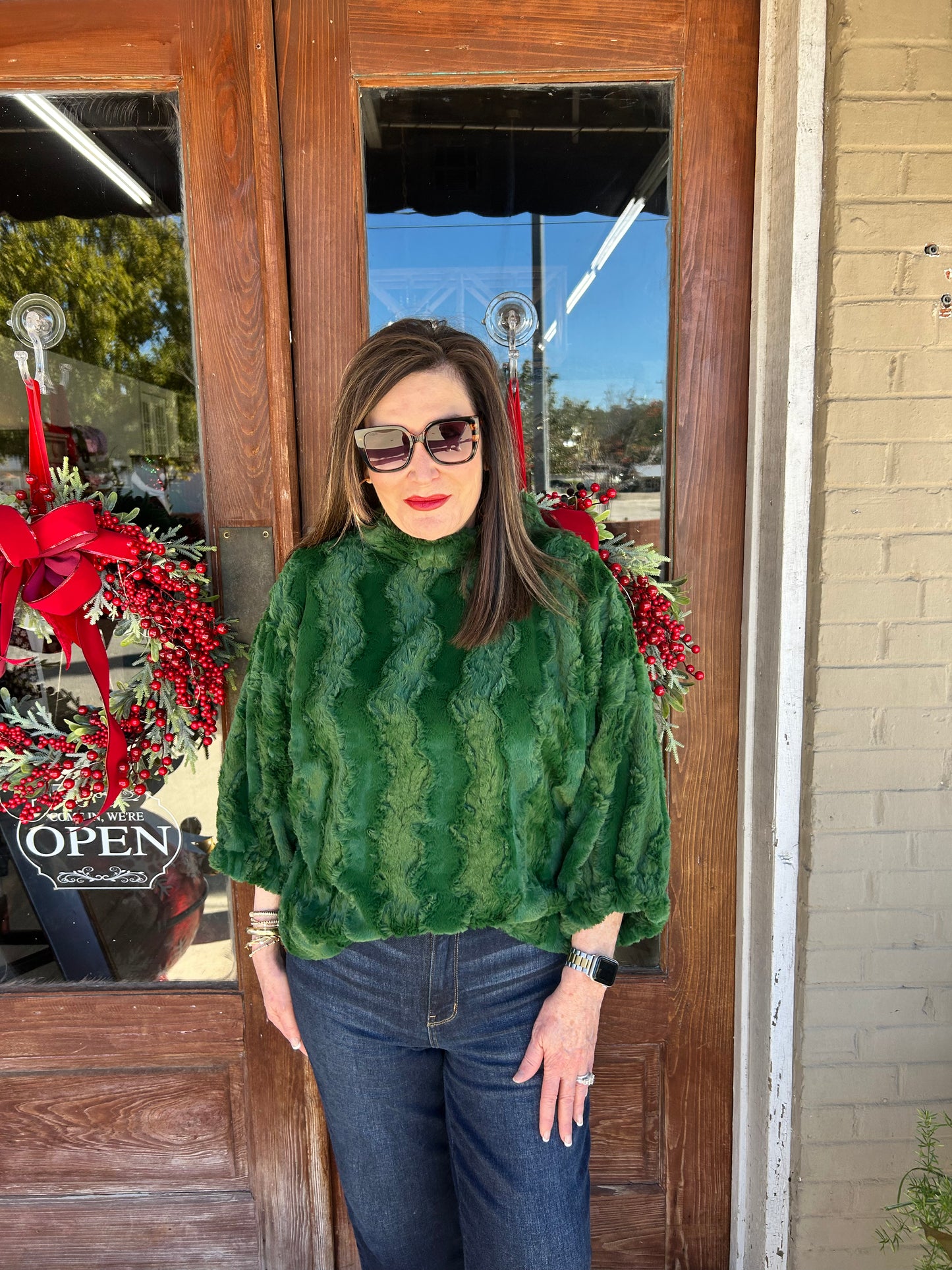 Ivy Jane Faux Fur Popover 2 Colors