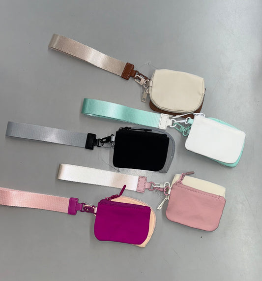 Double Keychain Wristlet