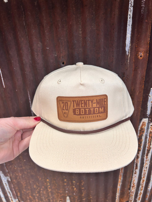 Khaki 20 Mile Bottom Hat