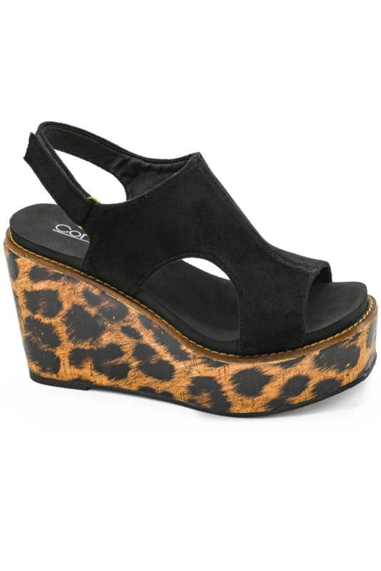 The Freddie Suede Wedge