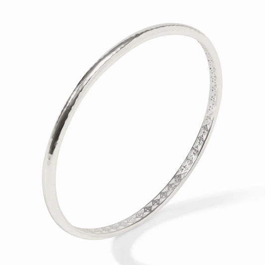 Silver Havana Demi Bangle