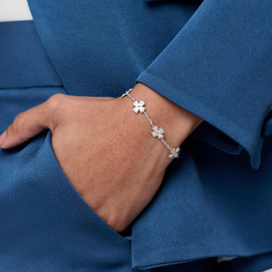 Silver Canterbury Delicate Bracelet