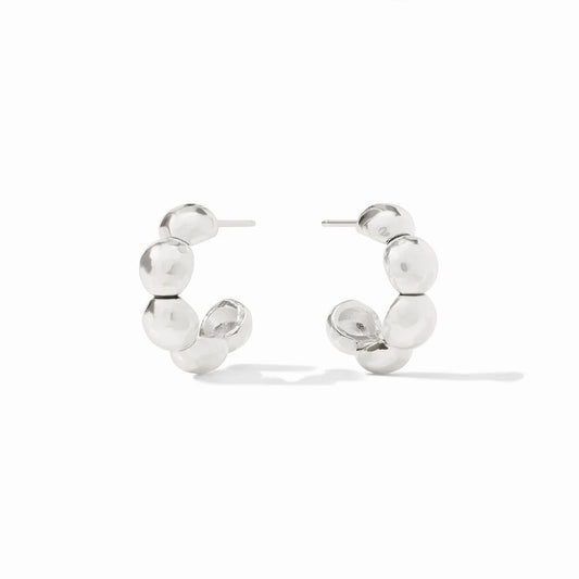 Silver Solara Nova Hoop- 3 Sizes