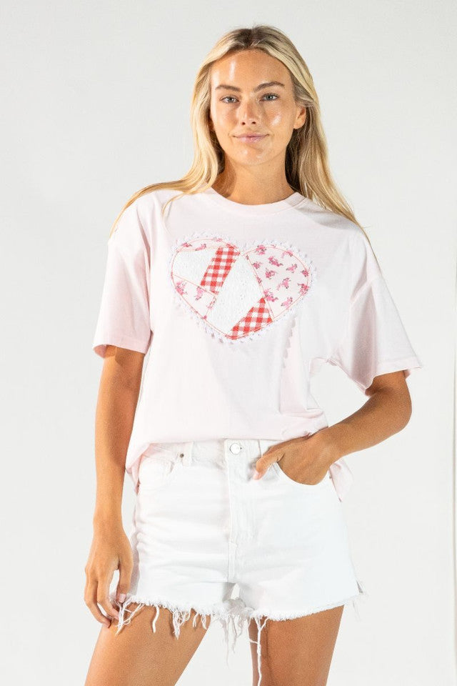 Quilted Heart Tee
