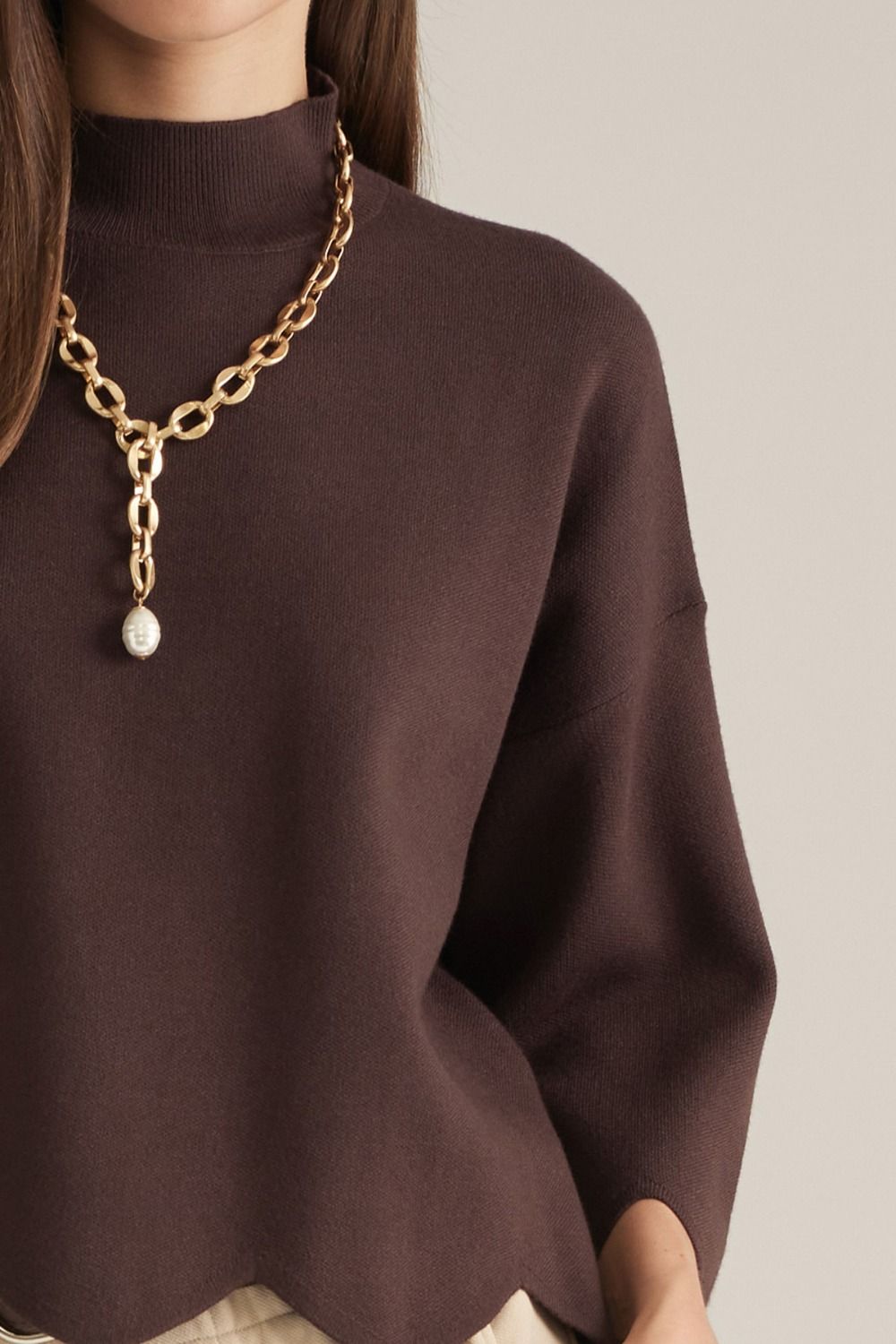 Sassy Scallop Sweater