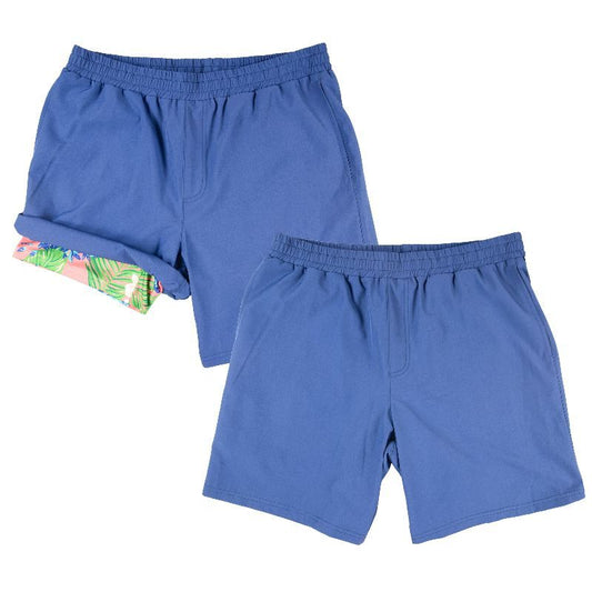 Simply Southern Men's Swim Trunks Blue